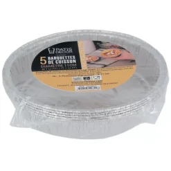 New Cerf Dellier 5 Barquettes De Cuisson Alu 11 Cm