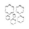 Hot Cerf Dellier 6 Emporte-Piece Fleurs Double Face Wilton
