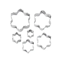 Hot Cerf Dellier 6 Emporte-Piece Fleurs Double Face Wilton