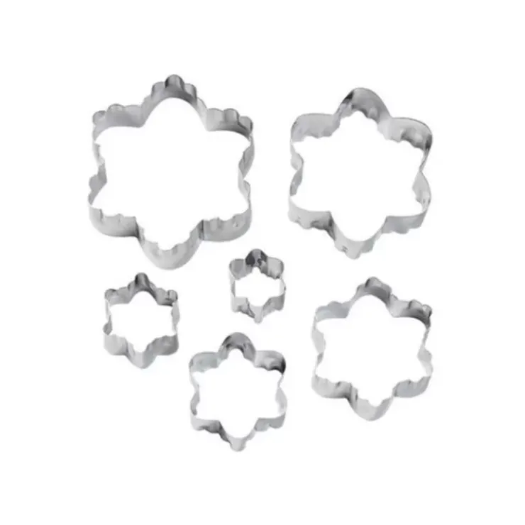 Hot Cerf Dellier 6 Emporte-Piece Fleurs Double Face Wilton