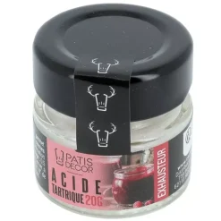 Cerf Dellier Acide Tartrique Patisdecor 20 G