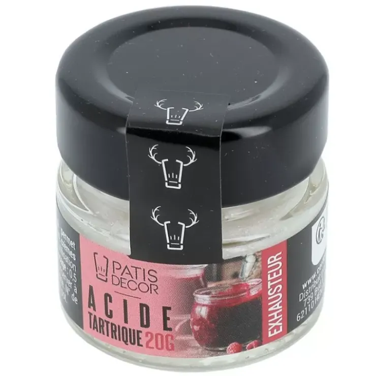 Cerf Dellier Acide Tartrique Patisdecor 20 G