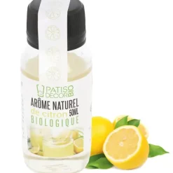 Hot Cerf Dellier Arome Naturel De Citron Biologique 50 Ml