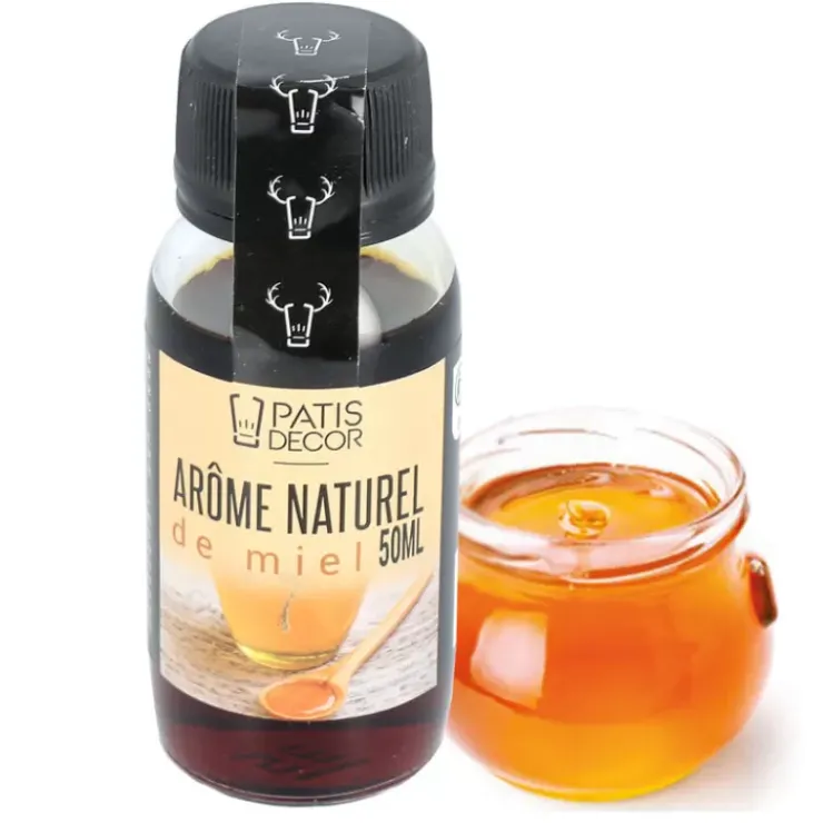 Hot Cerf Dellier Arome Naturel De Miel Patisdecor 50 Ml