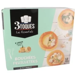 Hot Cerf Dellier Bouchees Feuilletees A Garnir (X12)