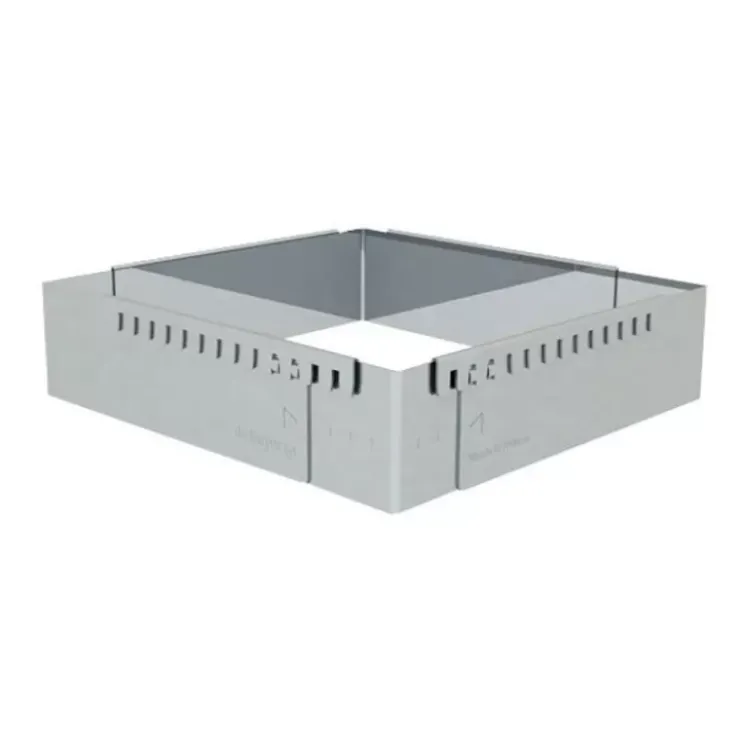 Best Cerf Dellier Cadre A Entremets Extensible Inox 30 A 57 Cm De Buyer