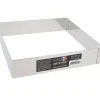 New Cerf Dellier Cadre A Mousse Inox H 4,5 Cm 22 X 22 Cm Patisdecor