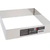 Cerf Dellier Cadre A Mousse Inox H 4,5 Cm 20 X 20 Cm Patisdecor