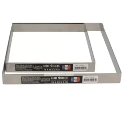 Outlet Cerf Dellier Cadre A Patisserie Inox H 2 Cm - 20 X 20 Cm Patisdecor