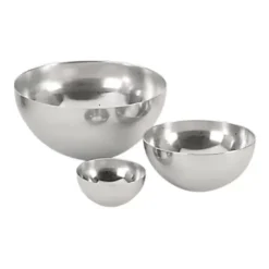 Cerf Dellier Calotte Demi-Sphere Inox H 6,7 Cm 14 Cm De Buyer