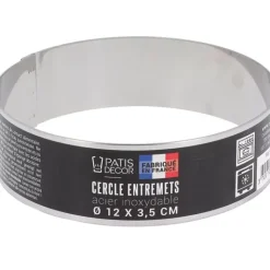 Online Cerf Dellier Cercle A Entremets Inox H 3,5 Cm 12 Cm Patisdecor