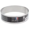 Cerf Dellier Cercle A Mousse Inox H 4,5 Cm 16 Cm Patisdecor
