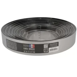 Cerf Dellier Cercle A Mousse Inox H 4,5 Cm 16 Cm Patisdecor