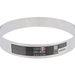 Discount Cerf Dellier Cercle A Mousse Inox H 4,5 Cm 28 Cm Patisdecor