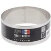 Best Cerf Dellier Cercle A Mousse Inox H 4,5 Cm 11 Cm Patisdecor