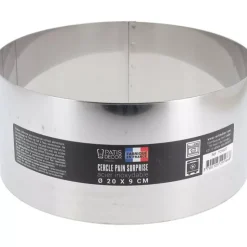 Clearance Cerf Dellier Cercle A Pain Surprise Inox H 9 Cm 20 Cm Patisdecor