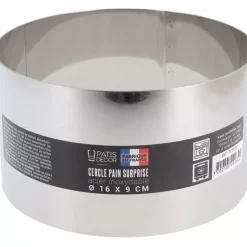Discount Cerf Dellier Cercle A Pain Surprise Inox H 9 Cm 16 Cm Patisdecor