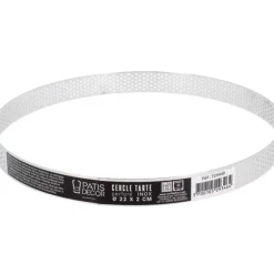 Hot Cerf Dellier Cercle A Tarte Perfore Inox H 2 Cm 22 Cm Patisdecor