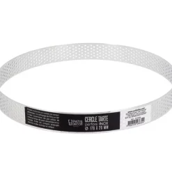 Hot Cerf Dellier Cercle A Tarte Perfore Inox H 2 Cm 17 Cm Patisdecor