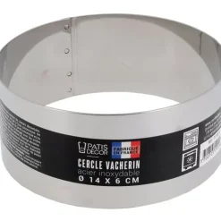 Online Cerf Dellier Cercle A Vacherin Inox H 6 Cm 14 Cm Patisdecor