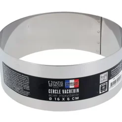 Cerf Dellier Cercle A Vacherin Inox H 6 Cm 16 Cm Patisdecor