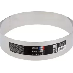 Outlet Cerf Dellier Cercle A Vacherin Inox H 6 Cm 26 Cm Patisdecor