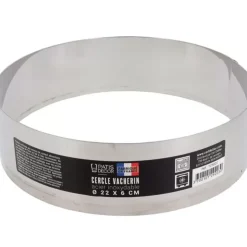 Outlet Cerf Dellier Cercle A Vacherin Inox H 6 Cm 22 Cm Patisdecor