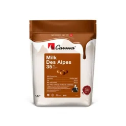 Outlet Cerf Dellier Chocolat De Couverture Milk Des Alpes 35 % 1,5 Kg