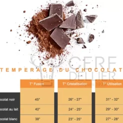 Discount Cerf Dellier Chocolat De Couverture Noir Origine Venezuela 72 % 2,5 Kg