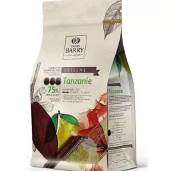 Clearance Cerf Dellier Chocolat De Couverture Noir Tanzanie 75 % 2,5 Kg