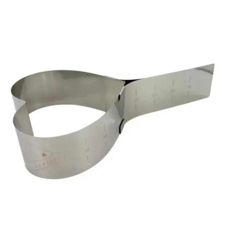 Best Cerf Dellier Coeur Inox Extensible 12 A 26 Cm H 7 Cm Patisdecor