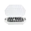 Best Cerf Dellier Coffret 55 Douilles Décors Fins Assorties Inox