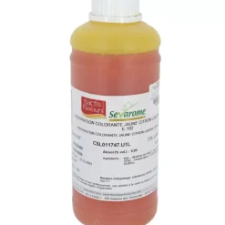Best Cerf Dellier Colorant Liquide Hydrosoluble Jaune Citron 1L