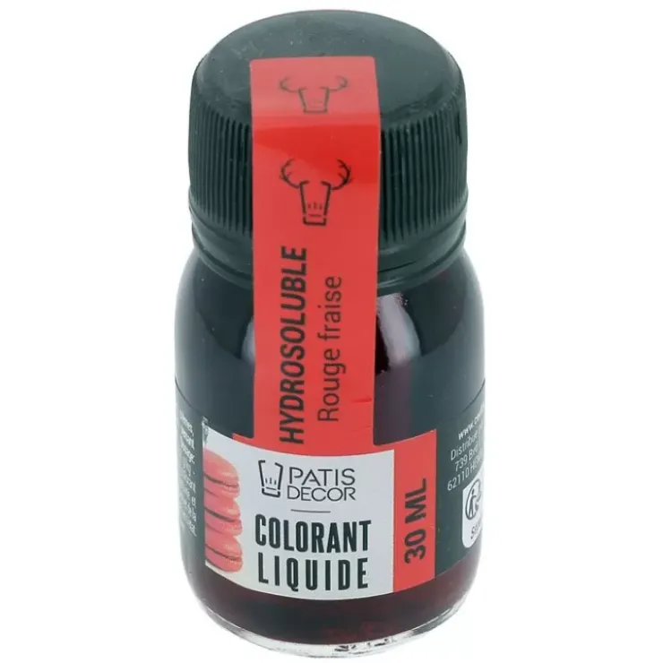 Discount Cerf Dellier Colorant Liquide Hydrosoluble Rouge Fraise 30 Ml