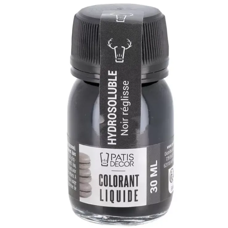 Online Cerf Dellier Colorant Liquide Hydrosoluble Noir Reglisse 30 Ml