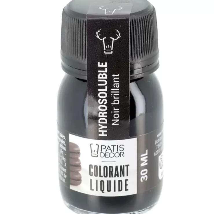 Discount Cerf Dellier Colorant Liquide Hydrosoluble Noir Brillant 30 Ml