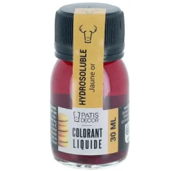 Cerf Dellier Colorant Liquide Hydrosoluble Jaune Or 30 Ml