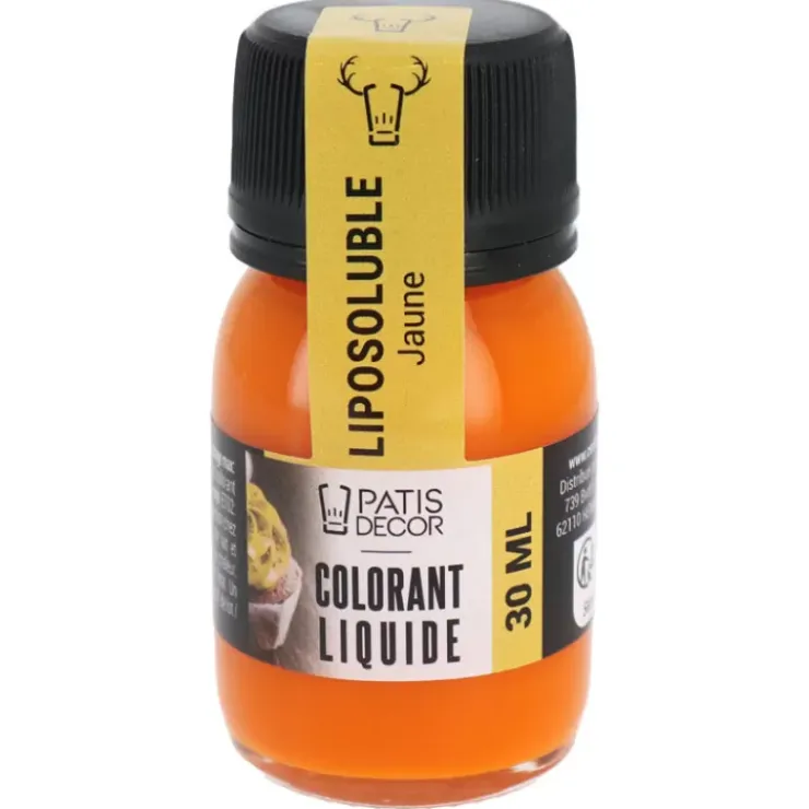 Best Cerf Dellier Colorant Liquide Liposoluble Jaune 30 Ml
