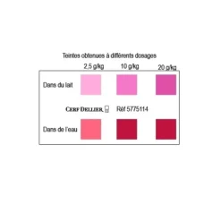 New Cerf Dellier Colorant Poudre Alimentaire Rouge Cerise 100 G