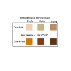 Hot Cerf Dellier Colorant Poudre Alimentaire Cafe 100 G