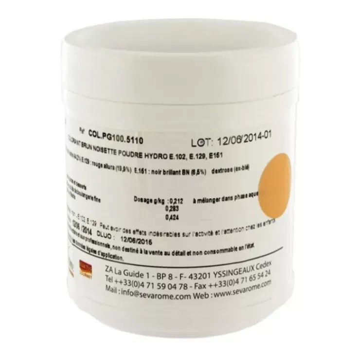 Outlet Cerf Dellier Colorant Poudre Alimentaire Noisette 100 G