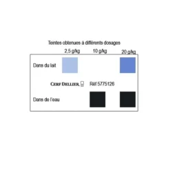 Hot Cerf Dellier Colorant Poudre Alimentaire Noir Reglisse 100 G