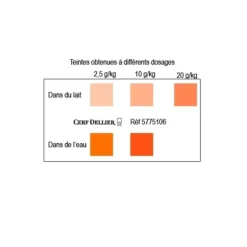 New Cerf Dellier Colorant Poudre Alimentaire Mandarine 100 G