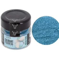 Online Cerf Dellier Colorant Poudre Irise Bleu Ciel 5 G