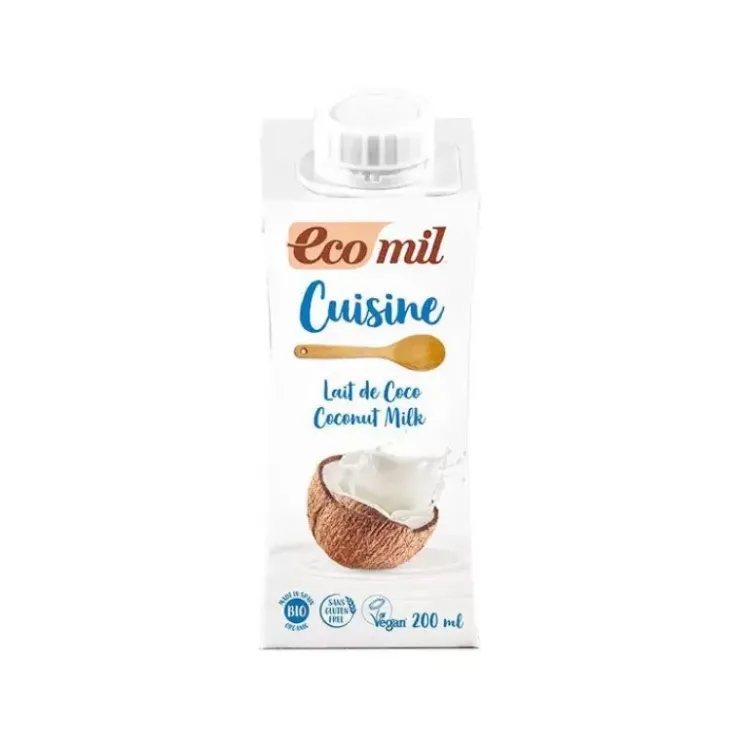 Best Cerf Dellier Creme Cuisine Lait De Coco Sans Sucrés 200 Ml