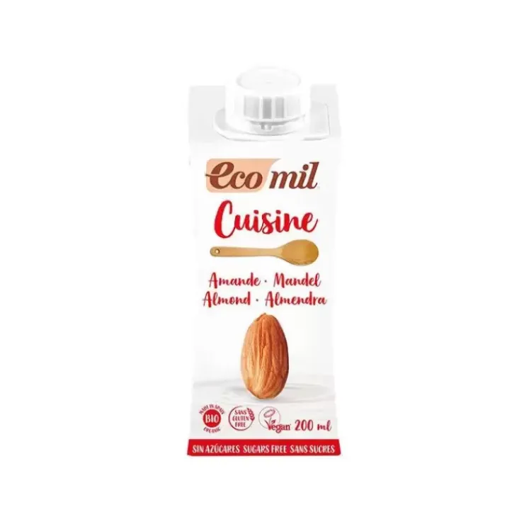 Best Cerf Dellier Creme Cuisine Vegetale Amande Sans Sucrés 200 Ml