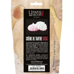 Hot Cerf Dellier Creme De Tartre Patisdecor Pro 100 G