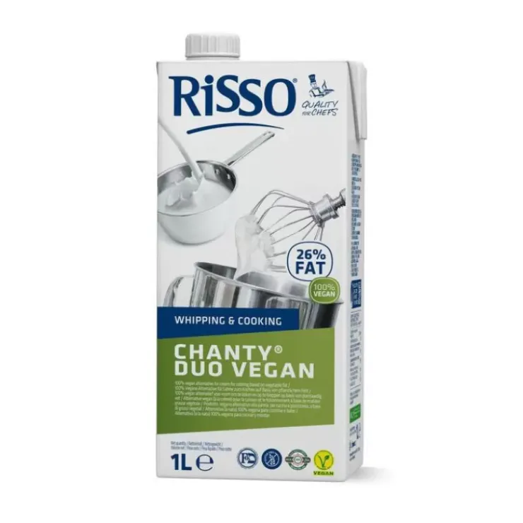 Clearance Cerf Dellier Creme Pour Foisonnement Et Cuisson Risso Chanty Duo Vegan