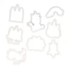 Outlet Cerf Dellier Découpoirs Licorne Assortis (X 8)