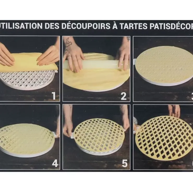 Outlet Cerf Dellier Decoupoir A Tarte Losanges 30 Cm